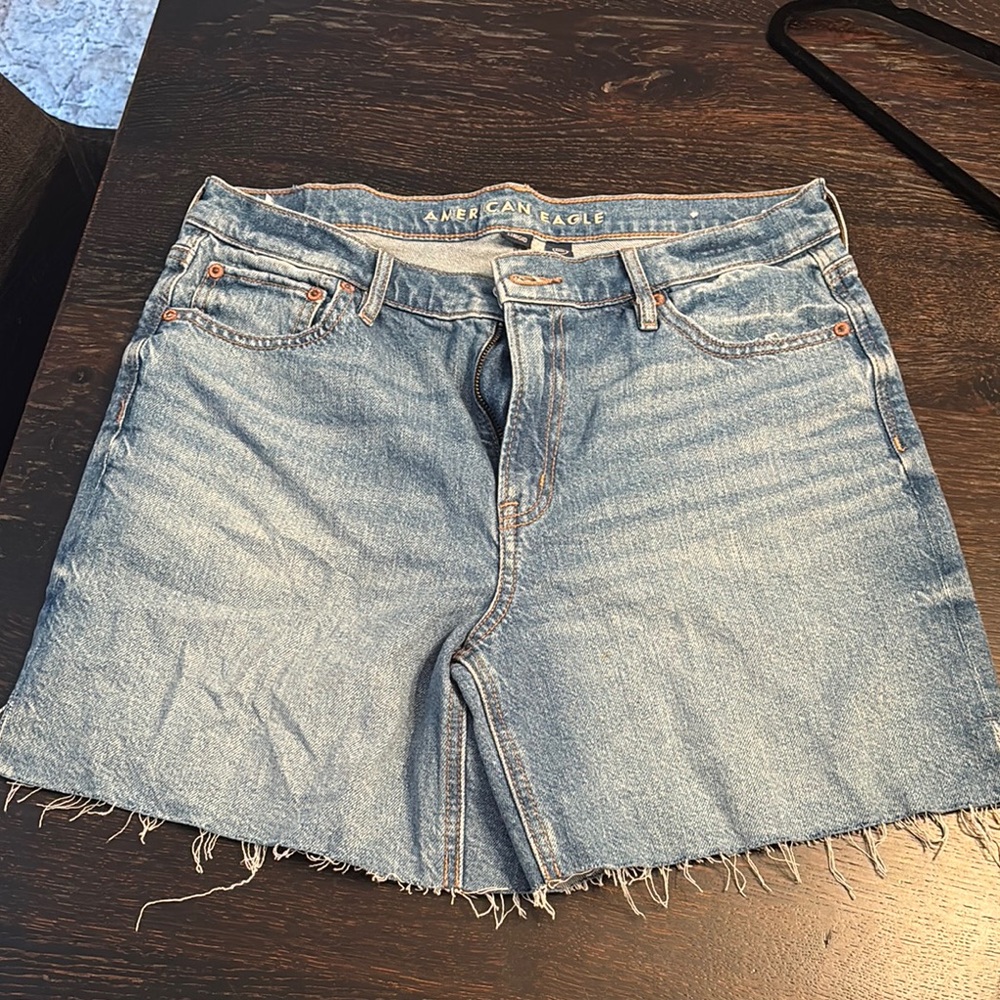 American Eagle Outfitters Light Blue Jean Shorts